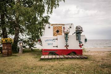 Фото номера Передвижной дом Гостевой дом Viesu nams Melnsils г. Мелнсилс 2
